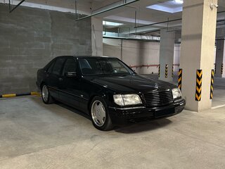 1998 Mercedes-Benz S-Класс 600 III (W140) Рестайлинг, чёрный, 3500000 рублей, вид 3