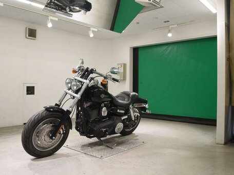 2008 Harley-Davidson Fat Bob, чёрный, 877000 рублей, вид 4