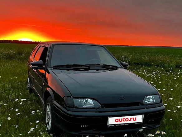 2004 Lada (ВАЗ) 2114, чёрный - вид 3