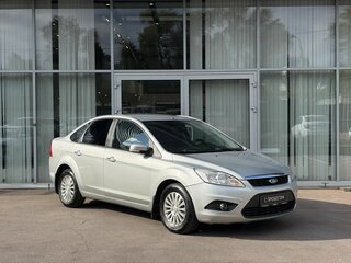 2009 Ford Focus II Рестайлинг, серебристый, 445000 рублей, вид 3