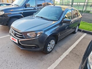 2020 Lada (ВАЗ) Granta I Рестайлинг, серый, 400000 рублей, вид 1