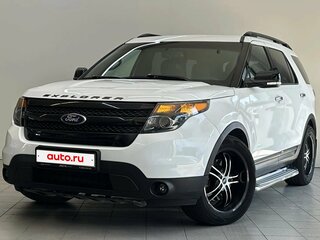2013 Ford Explorer Sport V, белый, 1600000 рублей, вид 1