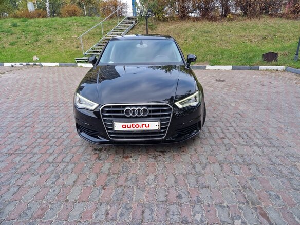 2014 Audi A3 III (8V), чёрный, 1750000 рублей - вид 1