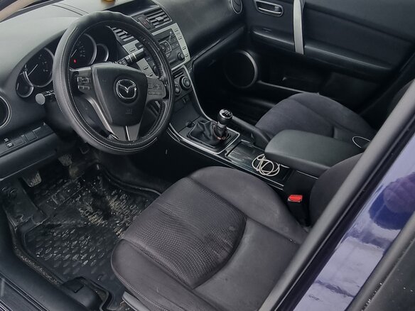 2007 Mazda 6 II (GH), синий, 560000 рублей - вид 8