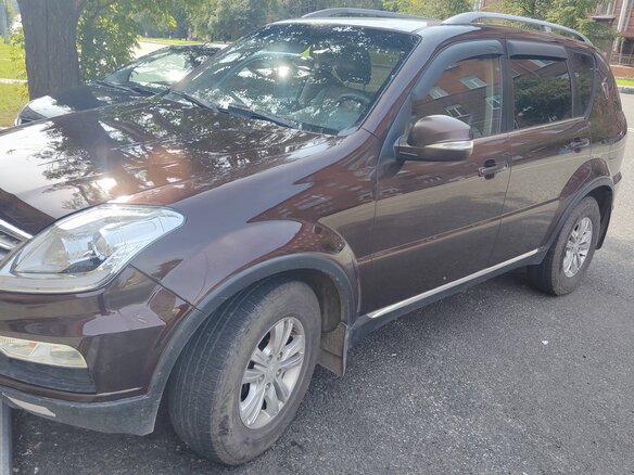 2013 SsangYong Rexton III, коричневый, 900000 рублей - вид 10