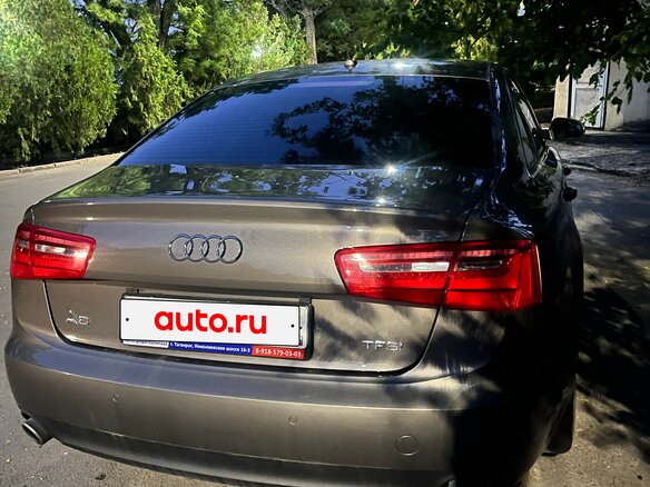 2014 Audi A6 IV (C7), серый, 2000000 рублей - вид 10