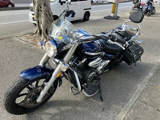 2009 Yamaha XVS950, синий, 677000 рублей, вид 3