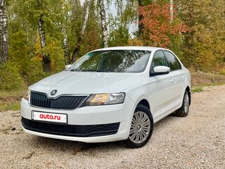 2018 Skoda Rapid I Рестайлинг, белый, 1235000 рублей, вид 1