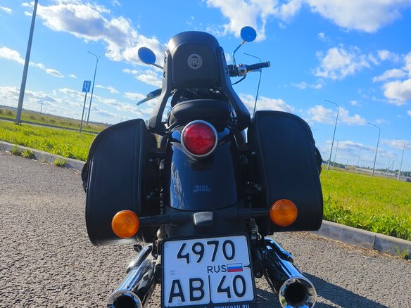 2024 Royal Enfield Super Meteor, чёрный, 660000 рублей - вид 6