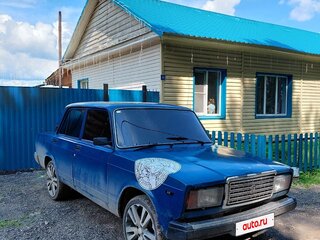 2009 Lada (ВАЗ) 2107, синий, 200000 рублей, вид 1