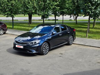 2019 Kia Optima IV Рестайлинг, синий, 2100000 рублей, вид 2