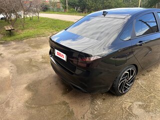 2024 Lada (ВАЗ) Vesta I Рестайлинг (NG), чёрный, 1350000 рублей, вид 4