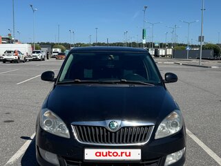 2011 Skoda Fabia II Рестайлинг, чёрный, 379999 рублей, вид 2
