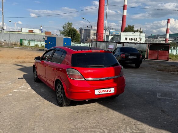 2008 Opel Astra H Рестайлинг, красный, 250000 рублей - вид 8