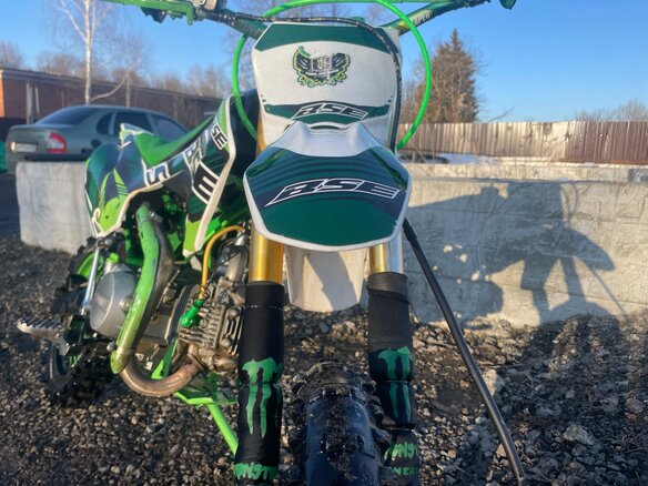 2024 BSE MX 125, зелёный, 55000 рублей - вид 7