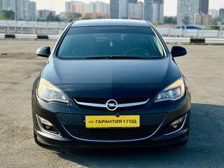2013 Opel Astra J Рестайлинг, чёрный, 709000 рублей, вид 2