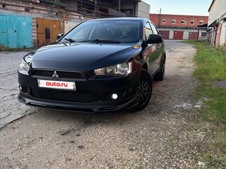 2010 Mitsubishi Lancer X, чёрный, 690000 рублей, вид 2