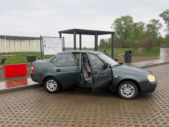 2008 Lada (ВАЗ) Priora I, серый, 135000 рублей - вид 5