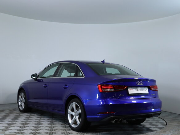 2017 Audi A3 III (8V) Рестайлинг, синий, 1747900 рублей - вид 7
