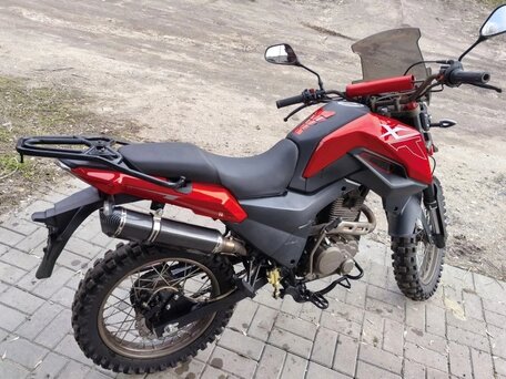 2022 Shineray Fireguard 250 Trail, красный, 130000 рублей, вид 4