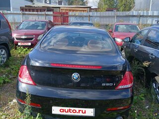 2008 BMW 6 серии 650i II (E63/E64) Рестайлинг, чёрный, 1200000 рублей, вид 4