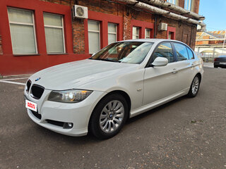 2008 BMW 3 серии 320i V (E90/E91/E92/E93) Рестайлинг, белый, 1240000 рублей, вид 1