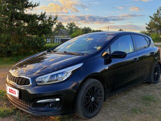 2018 Kia Ceed II Рестайлинг, чёрный, 1050000 рублей, вид 1