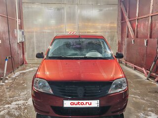 2011 Renault Logan I Рестайлинг, красный, 427000 рублей, вид 4