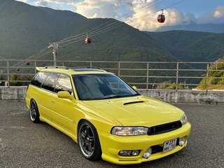 1998 Subaru Legacy II, жёлтый, 1600000 рублей, вид 3