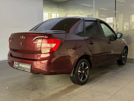 2016 Lada (ВАЗ) Granta I, красный, 480000 рублей, вид 5