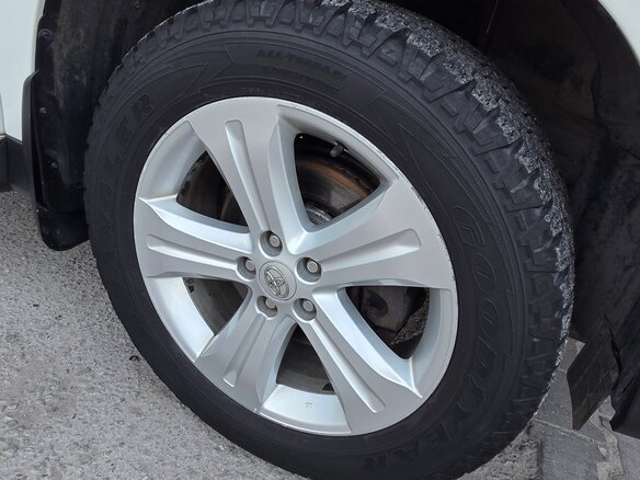 2013 Toyota Highlander II (XU40) Рестайлинг, белый, 2390000 рублей - вид 9