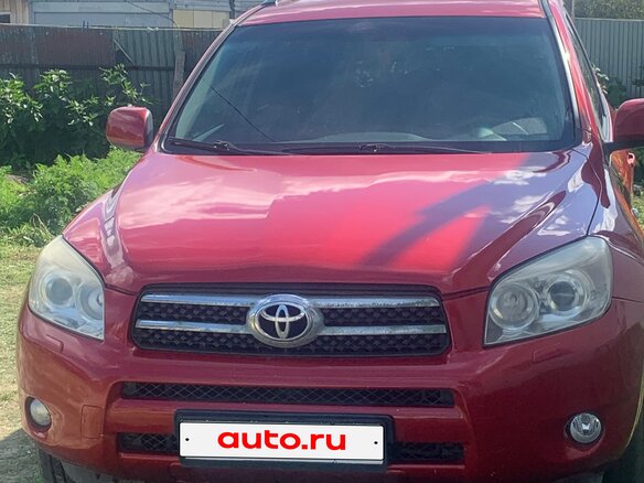 2007 Toyota RAV4 III (XA30), красный, 900000 рублей