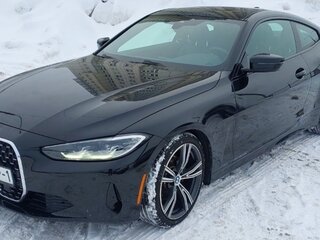 2021 BMW 4 серии 430i G22, G23, G26, чёрный, 3450000 рублей, вид 1
