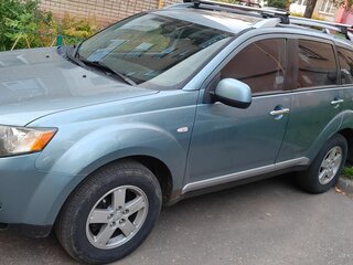 2007 Mitsubishi Outlander II, серый, 819000 рублей, вид 1