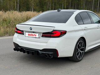 2021 BMW 5 серии 530i xDrive VII (G30/G31/G38) Рестайлинг, белый, 5275000 рублей, вид 5