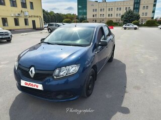 2015 Renault Logan II, синий, 575000 рублей, вид 2