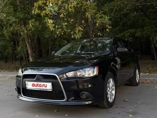 2014 Mitsubishi Lancer X Рестайлинг, чёрный, 750000 рублей, вид 1