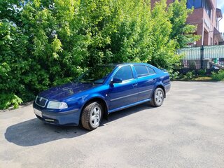 2007 Skoda Octavia I (A4) Рестайлинг, синий, 430000 рублей, вид 1