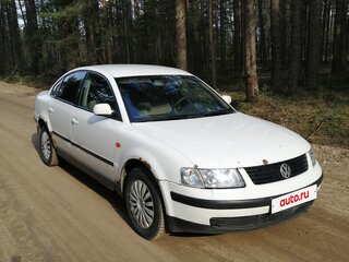 1998 Volkswagen Passat B5, белый, 150000 рублей, вид 3