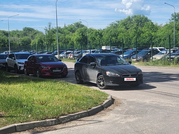 2008 Mitsubishi Lancer X, чёрный, 500000 рублей - вид 7