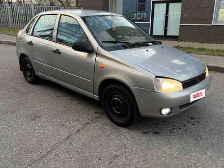 2006 Lada (ВАЗ) Kalina I, бежевый, 99999 рублей, вид 1