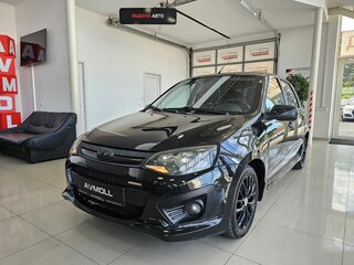 2017 Lada (ВАЗ) Kalina Sport II, чёрный, 699000 рублей, вид 2