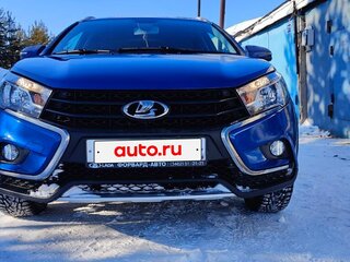 2022 Lada (ВАЗ) Vesta SW Cross I, синий, 1600000 рублей, вид 2