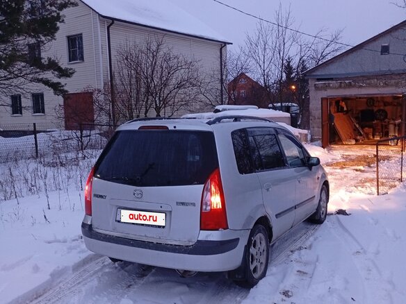 2001 Mazda Premacy I (CP), серый, 300000 рублей - вид 3