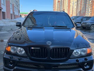 2004 BMW X5 3.0i I (E53) Рестайлинг, чёрный, 1050000 рублей, вид 2