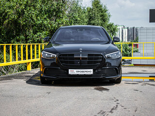 2020 Mercedes-Benz S-Класс 450 4MATIC VII (W223), чёрный, 9400000 рублей, вид 2