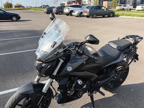 2022 Bajaj Dominar 400, чёрный, 370000 рублей