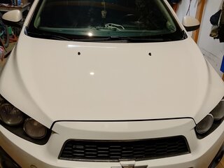 2014 Chevrolet Aveo II, белый, 650000 рублей, вид 1
