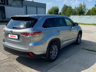 2014 Toyota Highlander III (XU50), серебристый, 2600000 рублей, вид 4