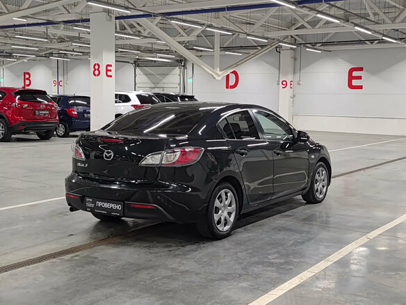 2011 Mazda 3 II (BL), чёрный, 620000 рублей - вид 4